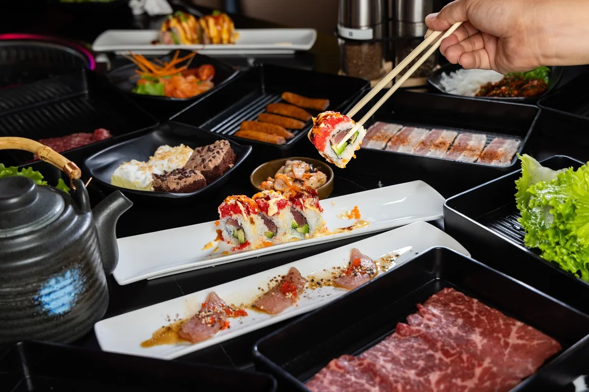 Restaurant dining interior